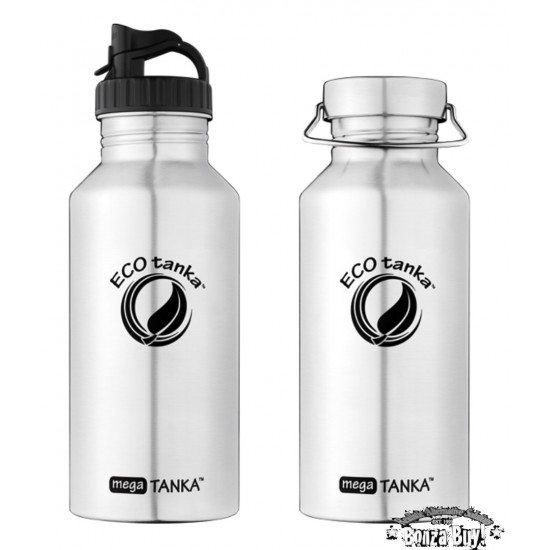 MEGA 2L ECOtanka Stainless Steel Water Bottle Safe Drink 2000ml