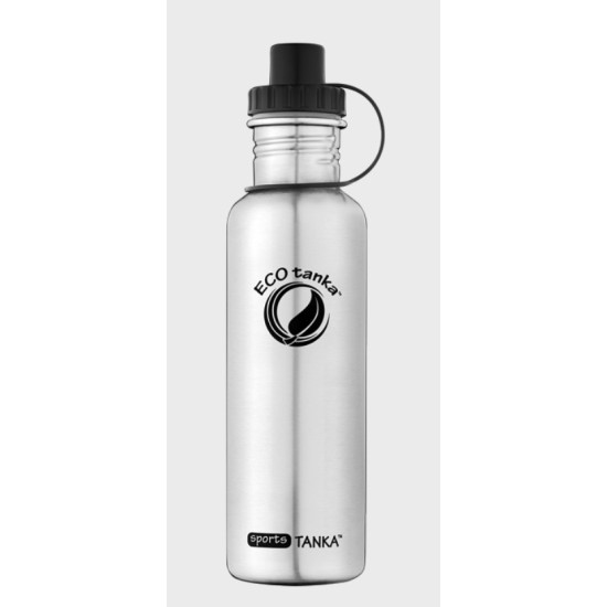 SPORTS 800ml ECOtanka Stainless Steel Water Bottle Safe Drink
