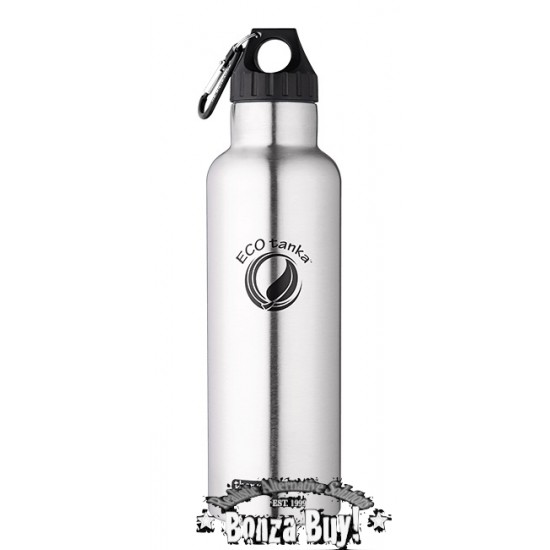 THERMO 600ml ECOtanka INSULATED Stainless Steel Water Bottle Safe Drink MINI