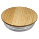 ECOtanka Lid to Suit Grail Wine Cup Stainless Steel and Bamboo