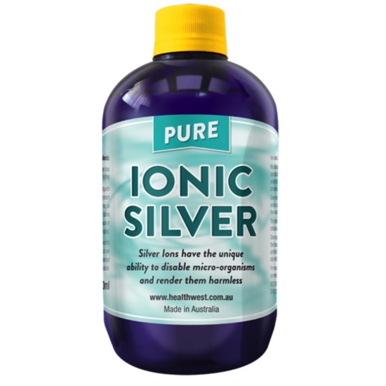 HealthWest Pure Ionic Silver 20ppm 500ml