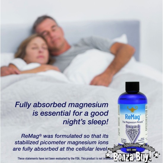 Remag Magnesium Liquid Supplement 240ml Dr Carolyn Deans MAGNESIUM MIRACLE™ Pico-Ionic