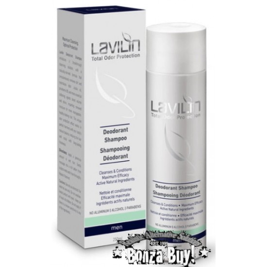 Lavilin Deodorant Shampoo MENS 250ml Deodorising
