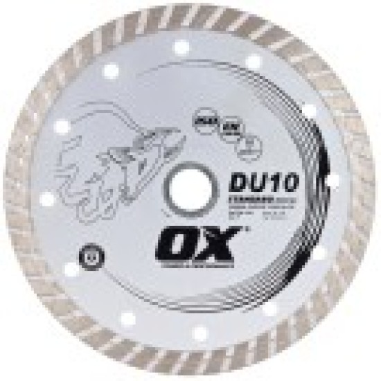 OX DIY DU10 9" Standard Turbo Gen. Purpose Diamond Blade