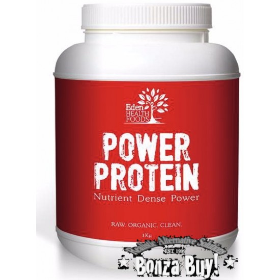 Power Protein (Nutrient Dense Superfood Formula) 1kg Organic Vegan Raw Energy Supplement