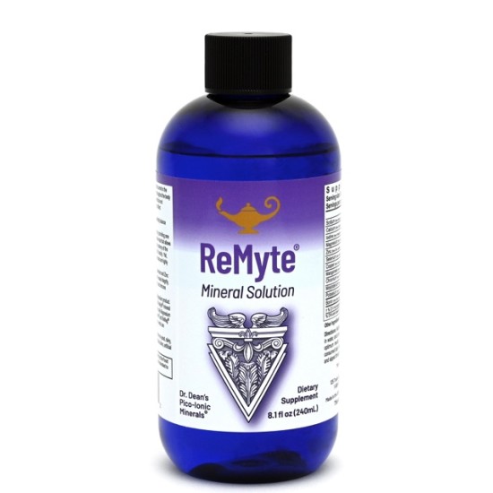 ReMyte® Mineral Solution 240ml Liquid Supplement 12 Calcium Iodine Selenium Manganese + more
