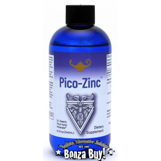 Dr Carolyn Dean’s Picometer Zinc Mineral Solution - Immune Reproductive Energy Vegan Boost 240ml