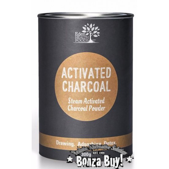 Steam Activated Charcoal Powder 300g Medicinal Grade Drawing Agent Toxin Detox