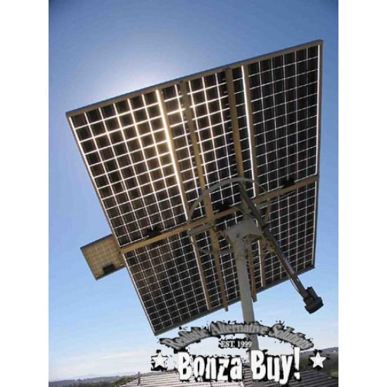 Solar Tracker 12 Panel STD12 Dual Axis Mounting